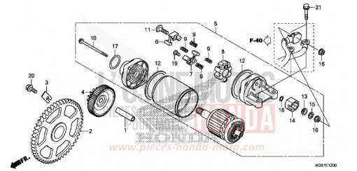 STARTER MOTOR NSS300AK de 2019